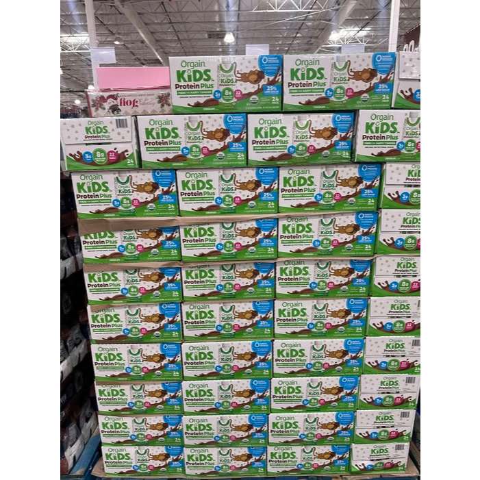 [ Date 2026 ] Sữa Khỉ hữu cơ Organic Orgain Kids Protein Chocolate 237 ml x 24 hộp - Hàng nội địa Mỹ