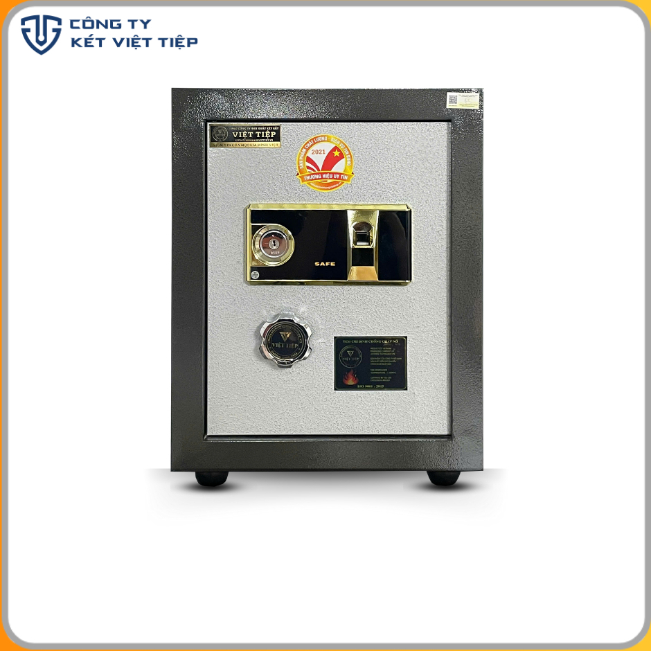 KR50-VT Két sắt Việt Tiệp Khóa Vân Tay Cảm Biến 40kg +- (SP Của Công Ty TNHH SX Két Việt Tiệp )