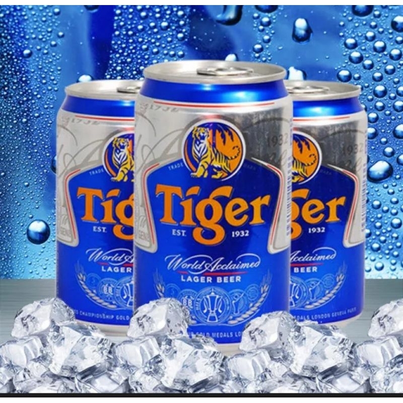 BIA TIGER ƯỚP LẠNH - COMBO 12 LON TIGER 330ML