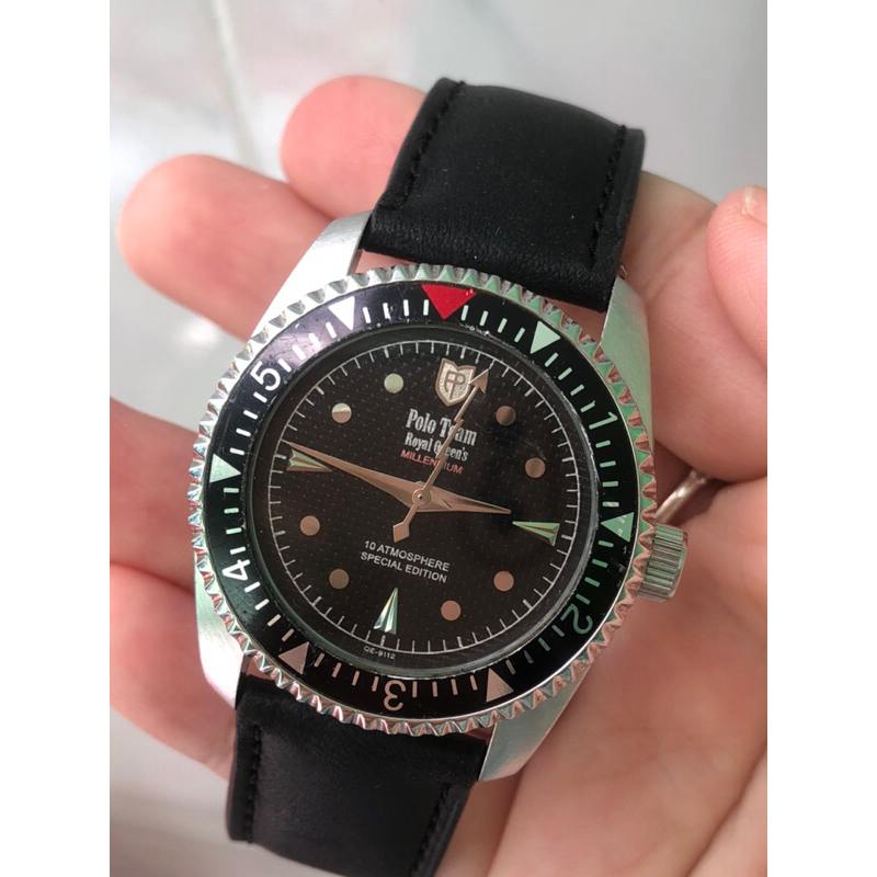 (đọc kỹ mô tả) ĐỒNG HỒ NAM POLO TEAM HÀNG 2hand