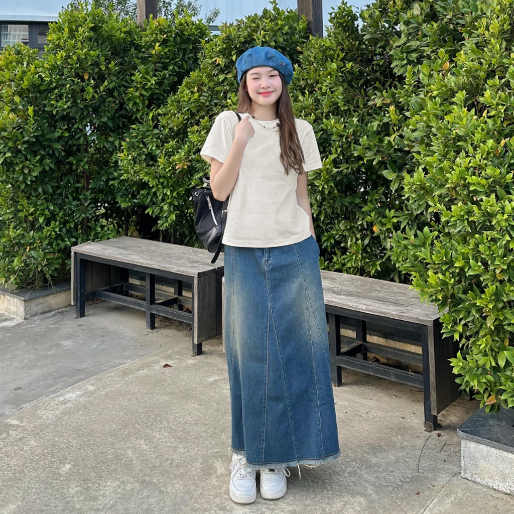 Áo thun Baby Tee Trơn Local Brand Amee Studio 100% Cotton 250gsm | BigBuy360 - bigbuy360.vn