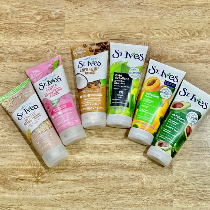 Sữa rửa mặt tẩy da chết #St_Ives