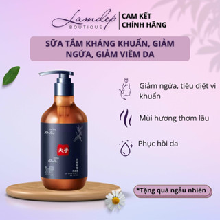 Sữa Tắm Giảm Ngứa,Sưng Tấy Đỏ Kháng Khuẩn,Giảm Viêm Nang Lông ,Vảy Nến, Chàm Thảo Mộc 250ML