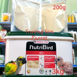 200g BỘT A21 NUTRIBIRDD đút cho chim non (vẹt, yến..) date mới nhất