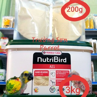 200g BỘT A21 NUTRIBIRDD đút cho chim non (vẹt, yến..) date mới nhất