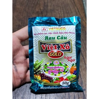 Rau câu bột Vietxoco 50g xanh / vàng