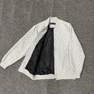 Áo khoác bomber lv mỏng hàng qc cao cấp ( có ảnh thật)
