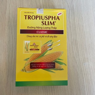 Đường Bắp Tropiuspha Slim Dành Cho Người Tiểu Đường, Muốn Ăn Kiêng Hộp 50 Gói