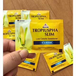 Đường Bắp Tropiuspha Slim Dành Cho Người Tiểu Đường, Muốn Ăn Kiêng Hộp 50 Gói