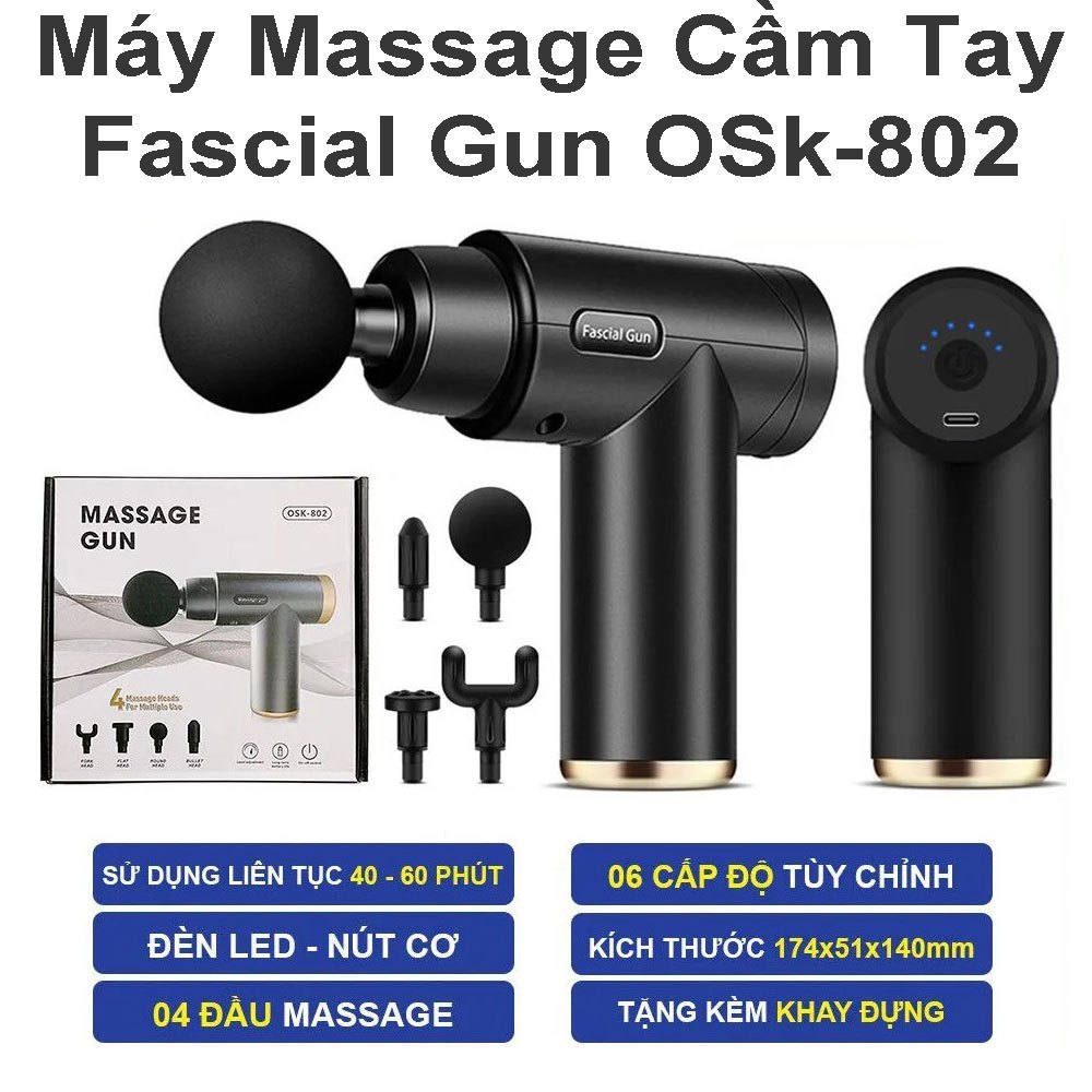 Máy Massage Cầm Tay Fascial OSk-802
