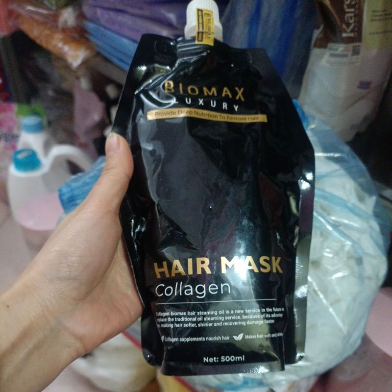 KEM HẤP Ủ TÓC BIOMAX MỀM MƯỢT 500ML