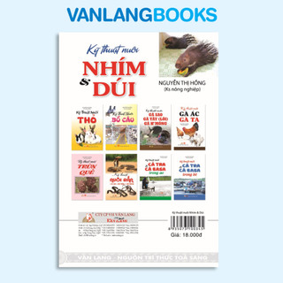 Sách - Kỹ Thuật Nuôi Nhím & Dúi - VLB