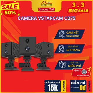 Camera Vstarcam CB75 - Kết Nối 4G - Pin 8-10h Quay Liên Tục - Xem Trực Tiếp Trên Điện Thoại