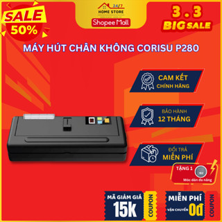 Máy Hút Chân Không Corisu P280 - Lực Hút Mạnh - Hút Cả Thực Phẩm Khô Và Ướt