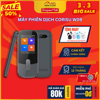 Máy Phiên Dịch Đa Ngôn Ngữ Corisu W09 - Dịch Trực Tiếp 127 Ngôn Ngữ - Đàm Thoại 2 Chiều