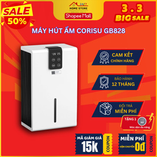 Máy Hút Ẩm Không Khí Corisu - Làm Khô Phòng Nhanh Chóng - Khử Khuẩn Không Khí - Làm Sạch Không Khí