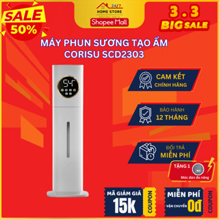 Máy Phun Sương Tạo Ẩm SC-D2303 - Khử Khuẩn UV - Lọc Nước Trước Khi Phun