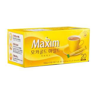 Cà phê sữa hòa tan Maxim Mocha Hàn Quốc hộp 20 gói