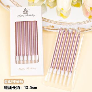 Nến sinh nhật dạng dài các mẫu