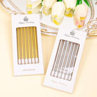 Nến sinh nhật dạng dài các mẫu