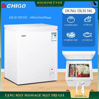 Tủ đông mini, tủ lạnh mini  làm lạnh nhanh siêu tiết kiệm điện nhiều cấp độ làm lạnh trữ sữa, đồ ăn làm đá siêu tiện lợi