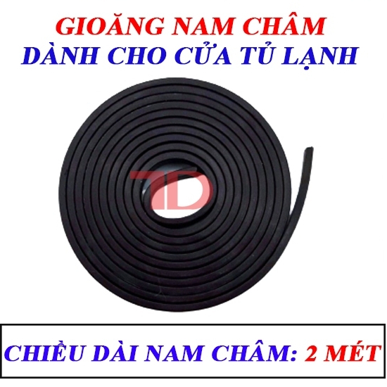 Gioăng nam châm cho cánh tủ lạnh đã luồn sẵn vào ron