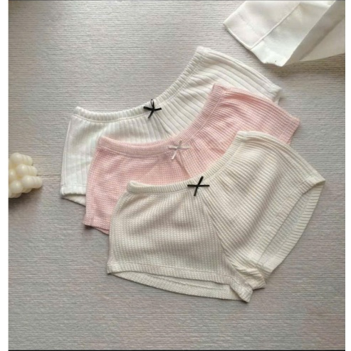 Quần ngủ tí hon nữ siêu ngắn đính nơ M105