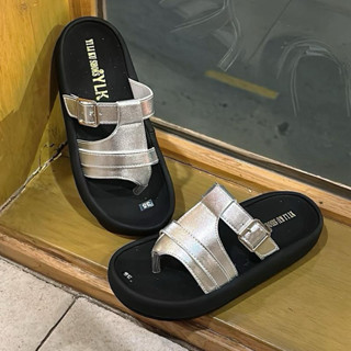 Dép Nữ K02 quai kẹp ngón hàng may sẵn nhẹ chân mũi tròn cao 3cm nhẹ chân cá tính dễ phối đồ