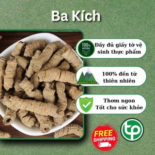 Củ ba kích sấy khô 100g - thảo dược tấn phát