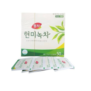 Trà xanh gạo lứt hàn quốc hộp 50 túi lọc