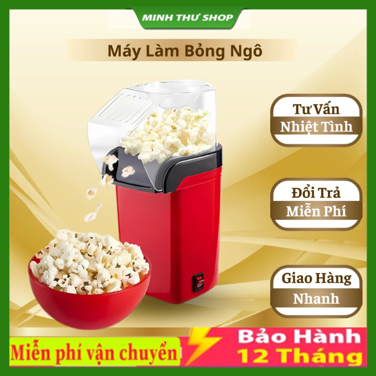 Máy Làm Bỏng Ngô Mini Máy Làm Bắp Rang Bơ Tại Nhà Máy Nổ Bỏng Ngô Bằng Điện Nhỏ Gọn An Toàn