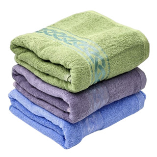   New   Choice  Khăn Tắm To KIBA KB14 Màu Trơn Dày Dặn Mềm Mại Thấm Hút 