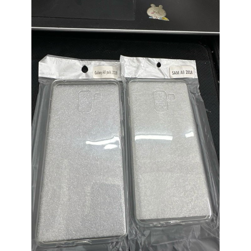 Ốp lưng cho điện thoại Samsung Galaxy A8 2018/ A8+ 2018 dẻo trong suốt cao cấp/ Kính cường lực cho S