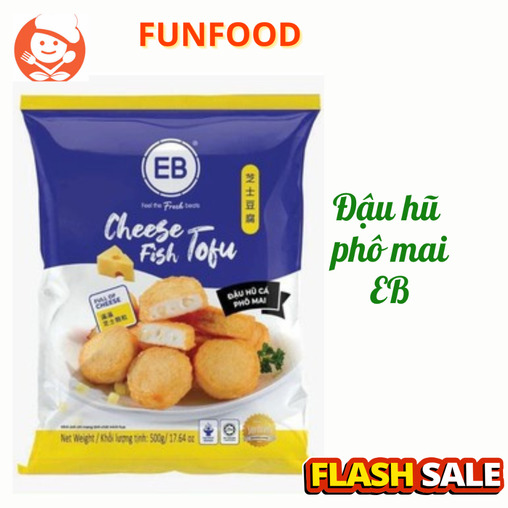 Đậu hũ cá phô mai EB 500g (giao hàng hỏa tốc)
