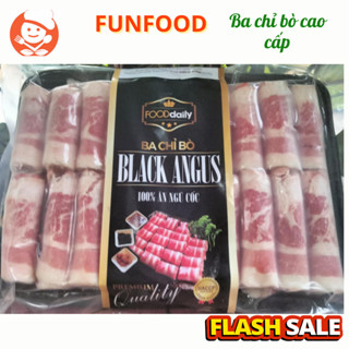 Ba chỉ bò Mỹ cao cấp Fooddaily 450g (Giao hàng hỏa tốc)