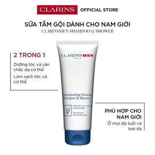 Sữa Tắm Gội 2 trong 1 Cho Nam Clarins Clarinsmen Shampoo & Shower 200ml