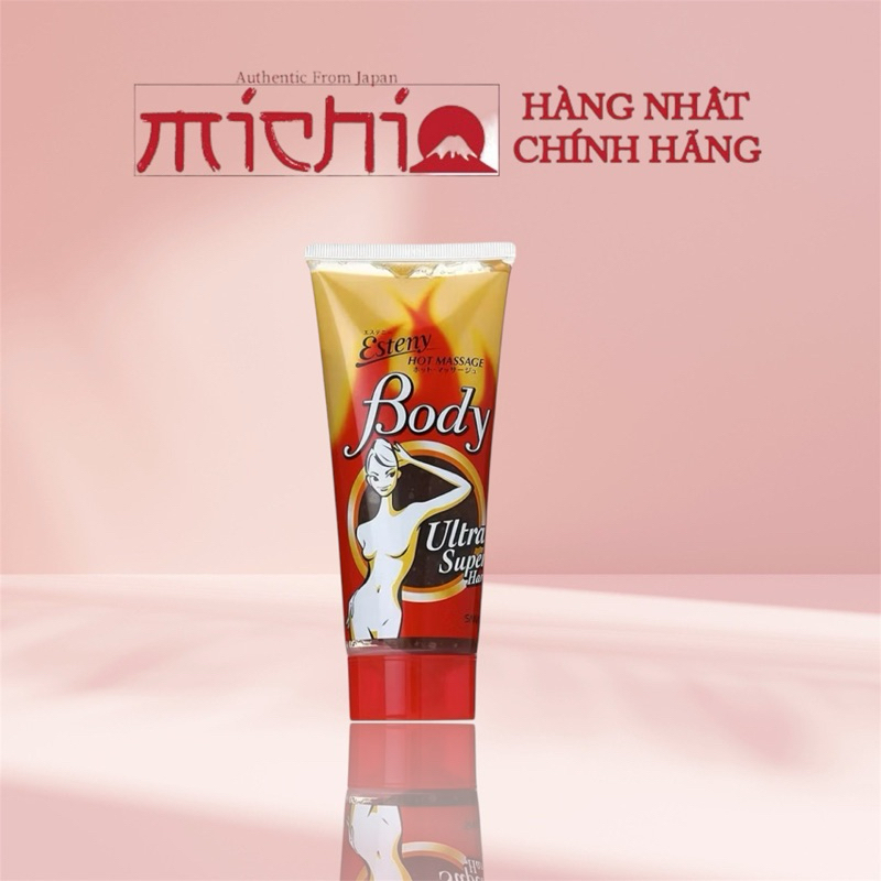 Kem Tan Mỡ Bụng Esteny Body Hot Masage Sana Gel Nhật Bản
