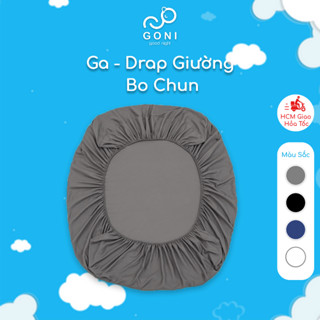 Ga drap giường GONI bo chun cho nệm cao 4-25cm, Kích thước 1m x 2m, 1m2 x 2m, 1m4 x 2m, 1m6 x 2m, 1m8 x 2m, 2m2 x 2m