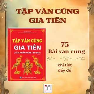 Sách – Tập Văn Cúng Gia Tiên ( chữ to rõ nét)