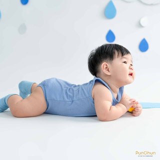 [PUNCHUN 3M- 12M] Bodychip ba lỗ cho bé trai Bakery PunChun - SS24