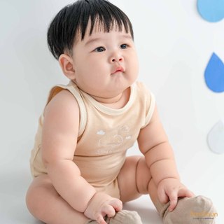 [PUNCHUN 3M- 12M] Bodychip ba lỗ cho bé trai Bakery PunChun - SS24