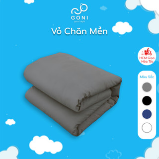 Vỏ chăn mền Goni Kích thước Đơn 1m5 x 2m, Đôi 2m x 2m3