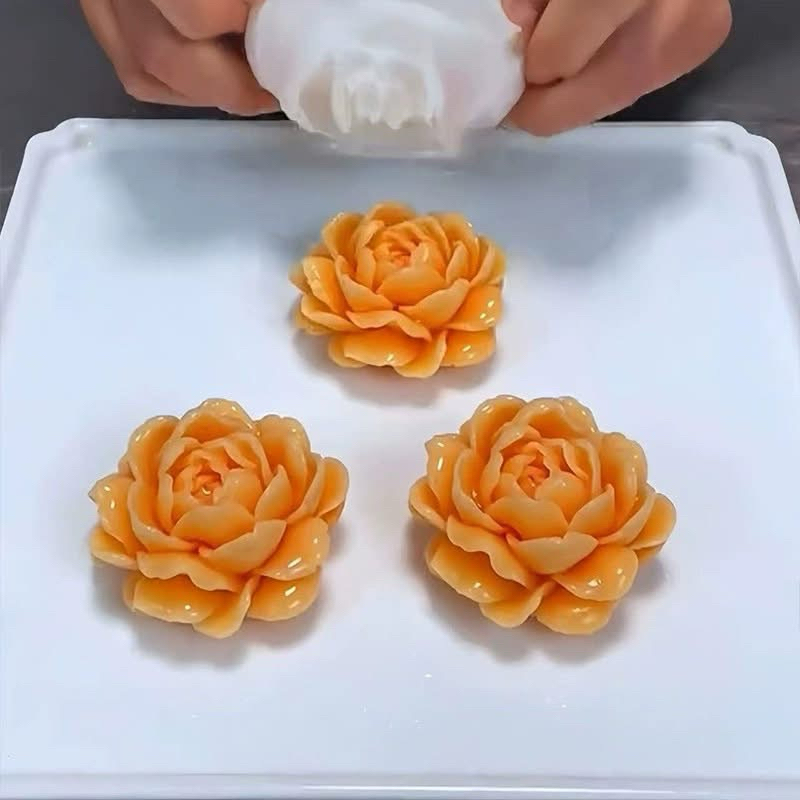 khuôn silicon hoa mẫu đơn md88