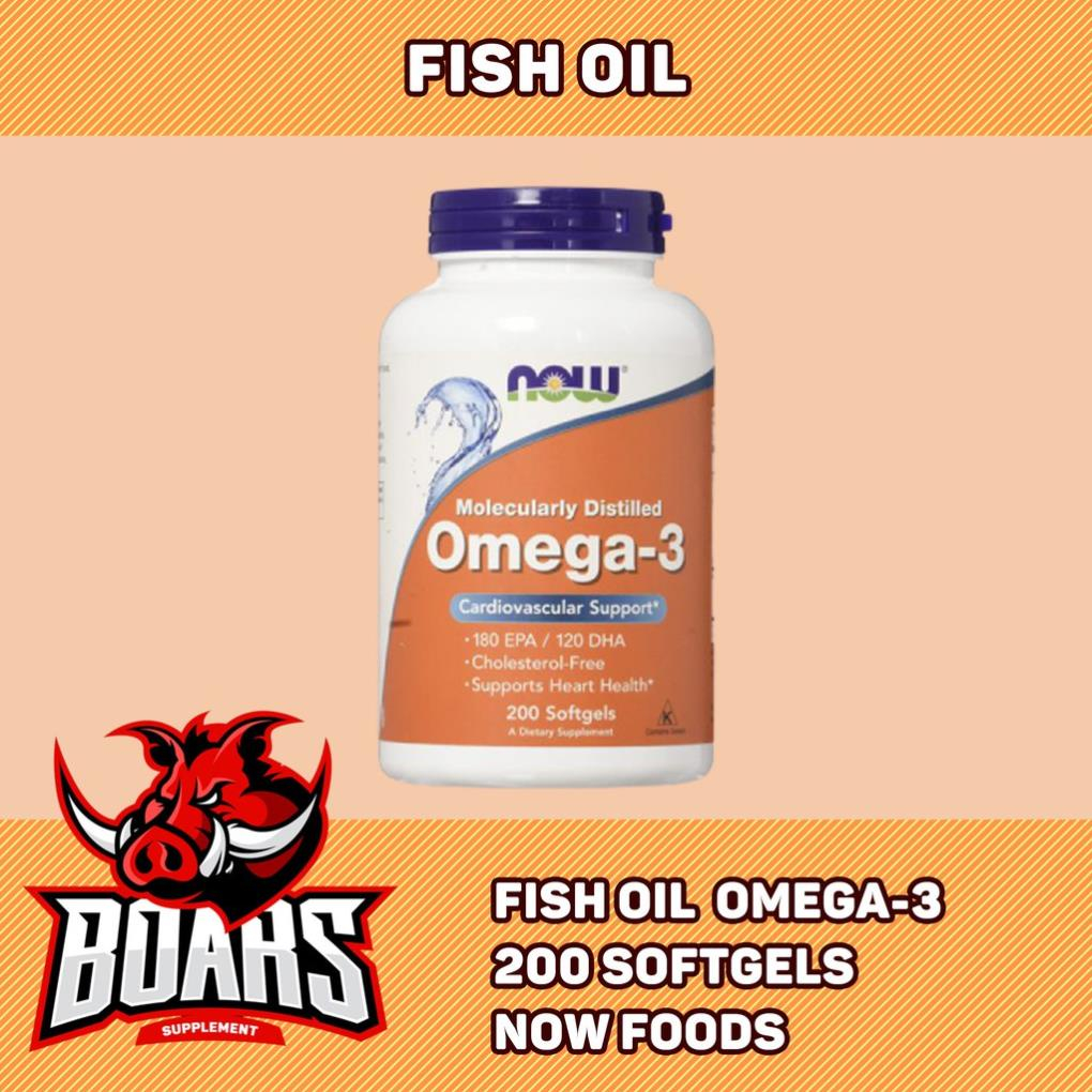 NOW OMEGA3 DẦU CÁ FISH OIL CHẤT LƯỢNG CAO CHÍNH HÃNG MỸ