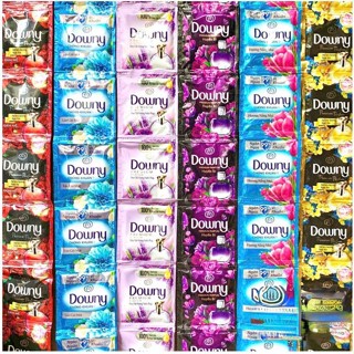 nước xả vải downy giữ hương thơm bền lâu loại bỏ mùi hôi ( đủ màu ) dây 10 gói * 18 ml