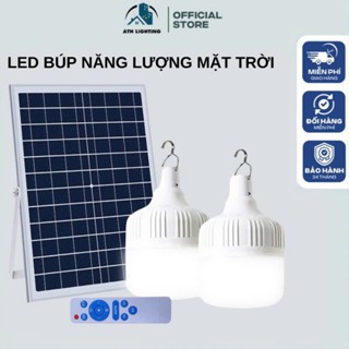 Đèn Led Búp Năng Lượng Mặt Trời ATH LIGHTING Loại Đèn Tích Điện Thế Hệ Mới Chống Nước, Bảo Hành 24 Tháng