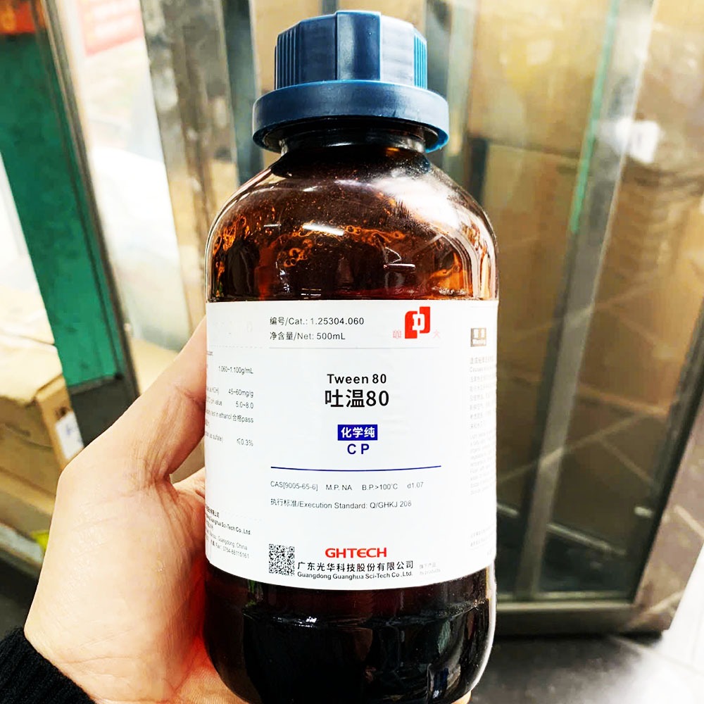 Polysorbate 80 - 20  - Hóa chất Tween 80 và Tween 20 - GHTECH Mới