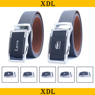 Thắt lưng nam khóa tự động, dây lưng nam khóa con lăn mặt kính bạc A2LC38T