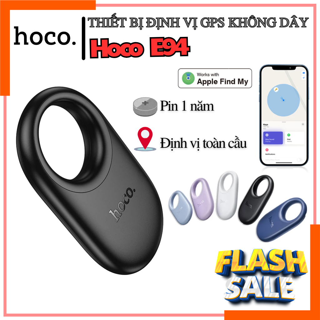 Thiết Bị Định Vị GPS Hoco E94 - Không Giới Hạn Khoảng Cách Giúp Theo Dõi Xe Cộ, Đồ Vật, Thú Nuôi