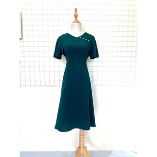 SALE BỎ MẪU - Đầm Quý Bà Cao Cấp Trang Nhã Thanh Lịch Sang Trọng Đi Làm Đi Tiệc Cho Trung Niên U40 U50 tm429
